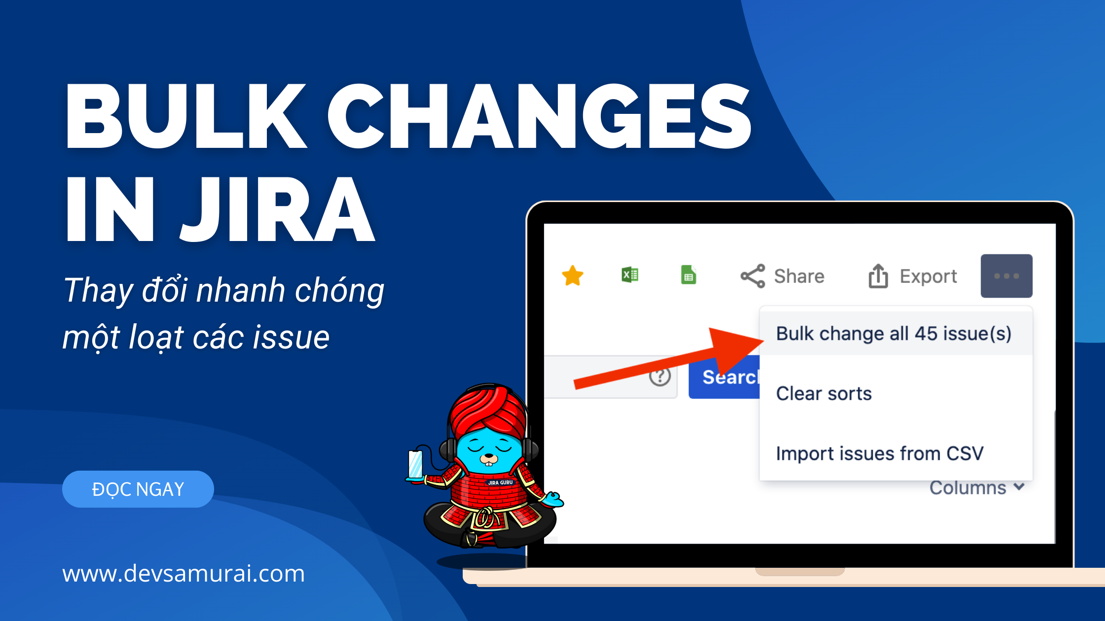 bulk changes in Jira