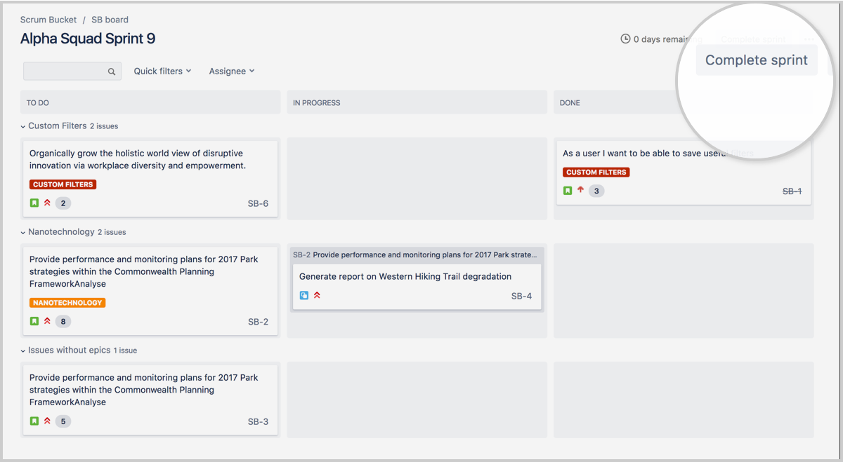 Jira Guru | Làm việc với sprint trên Jira Software - DevSamurai Vietnam